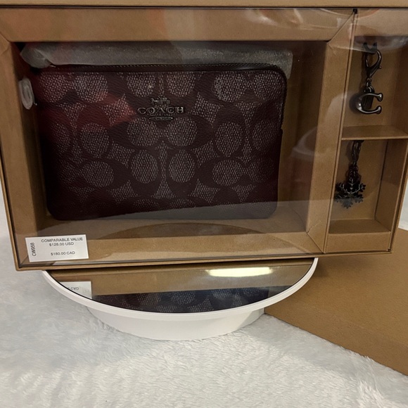 Coach Wristlet with Charms Gift Box - Picture 1 of 9